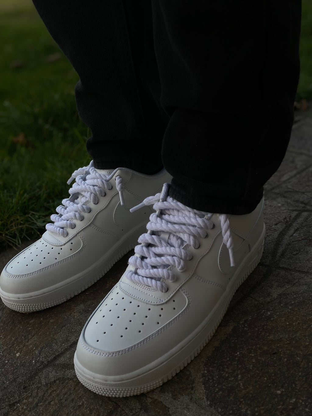 Airforce1 rope laces kids