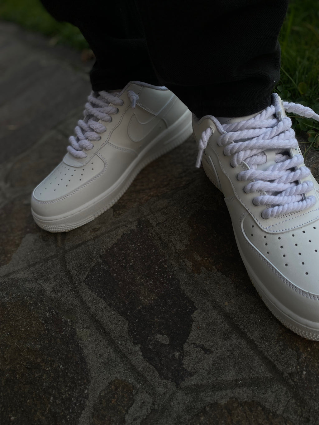 Airforce1 rope laces kids