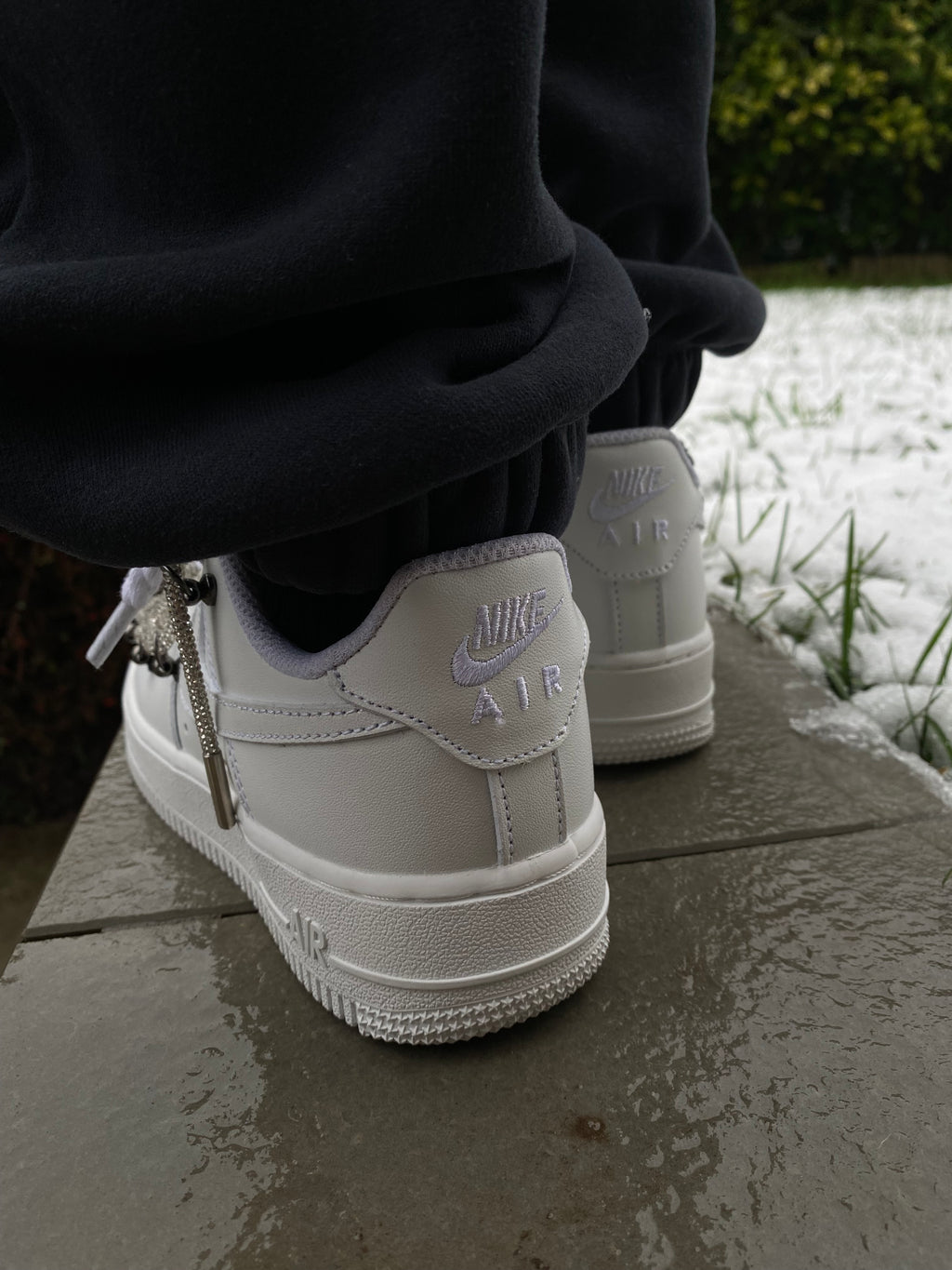 Airforce1 rope glitter laces